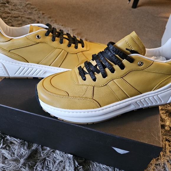 Bottega Veneta Yellow Sneakers